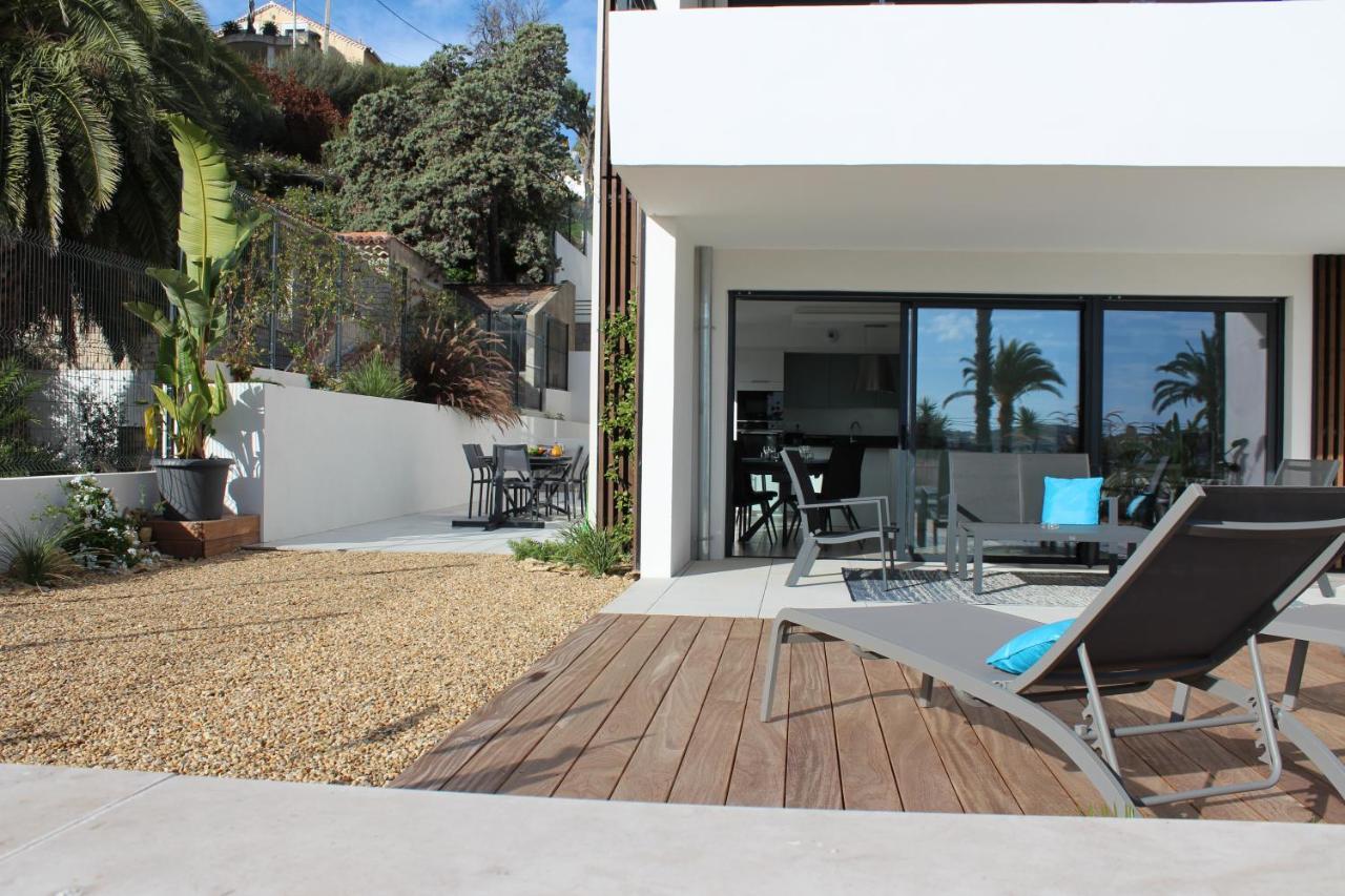 O Fil De L'Eau Bandol - App A05 - T3 Avec Jardin Et Terrasse Apartment Exterior photo